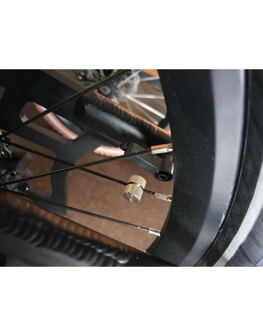 Aimant à rayons pour vélo cargo