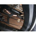 Cargo bike spoke magnet
