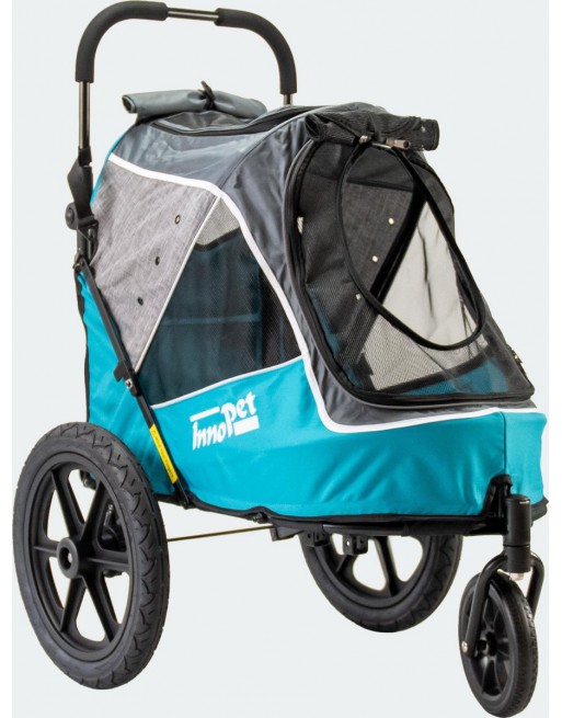 InnoPet Sporty Evolution Ocean Blue remorque vélo et poussette chien