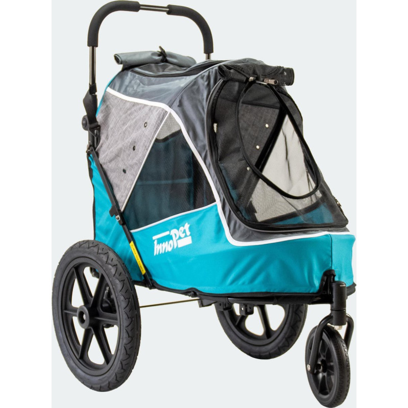 InnoPet Sporty Evolution Ocean Blue remorque vélo et poussette chien