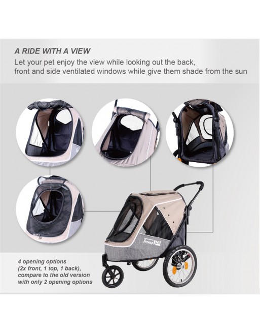 InnoPet Sporty Evolution Latte hundeanhänger