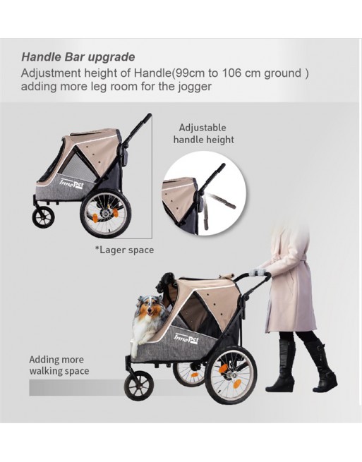 InnoPet Sporty Evolution Latte hundeanhänger
