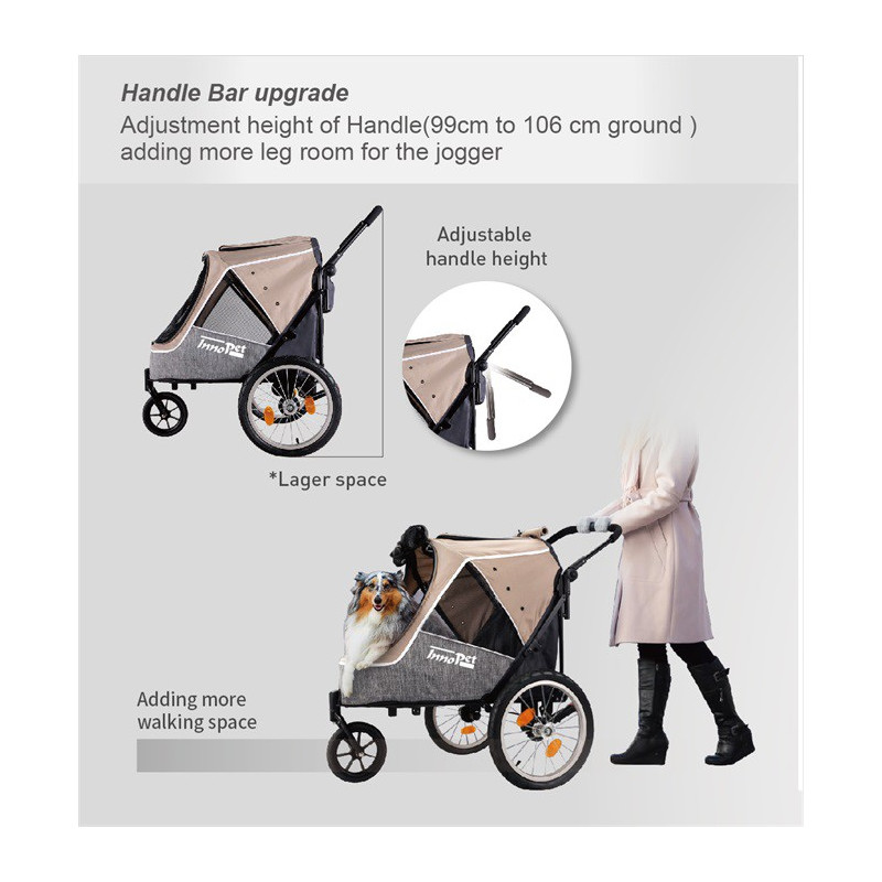InnoPet Sporty Evolution Latte hondenfietskar