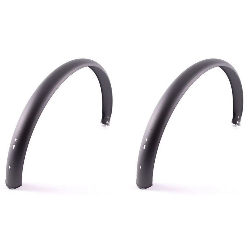 Voorspatborden Troy (Set) – Zwart