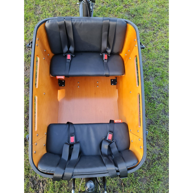 Ensemble de coussins pour vélo cargo Vogue Carry 2