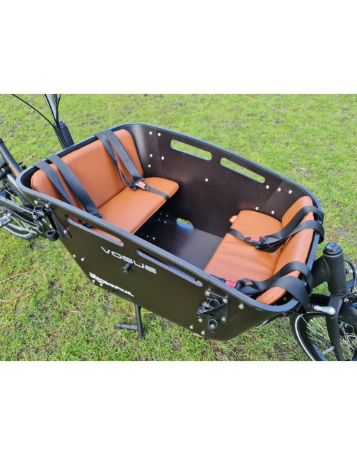 Ensemble de coussins pour vélo cargo Vogue Carry 2