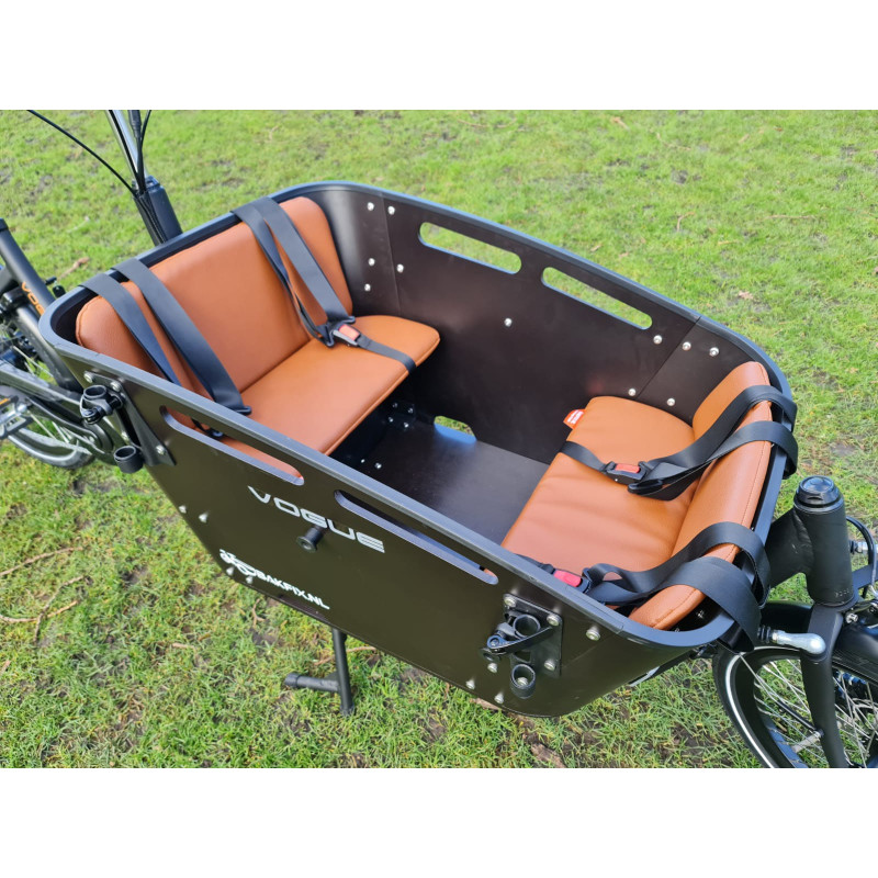 Vogue carry 2 bakfietskussenset