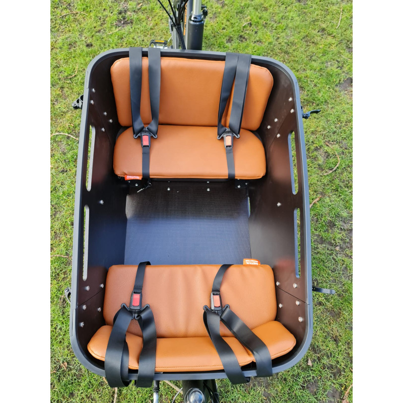 Vogue carry 2 bakfietskussenset