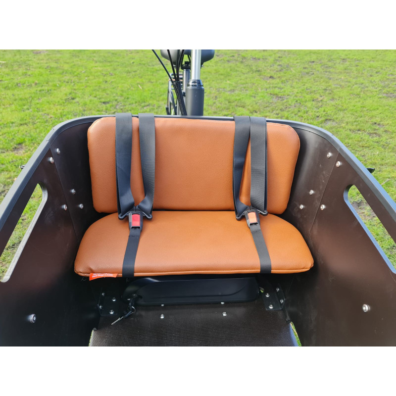 Ensemble de coussins pour vélo cargo Vogue Carry 2