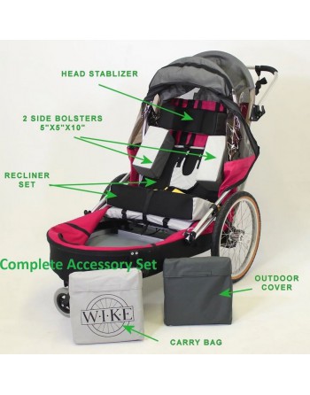 Wike accessoireset voor fietskar