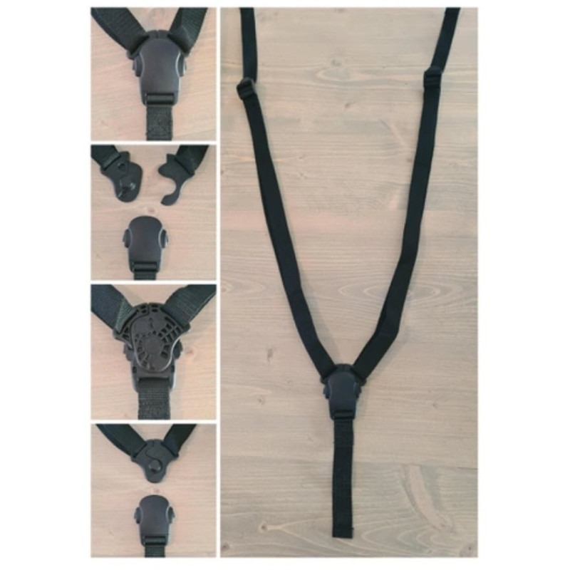 Ceinture de sécurité magnétique universelle pour vélo cargo