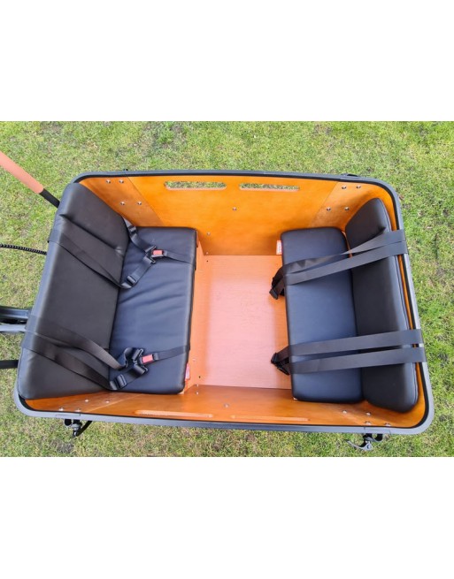 Ensemble de coussins pour vélo cargo Vogue Carry 3