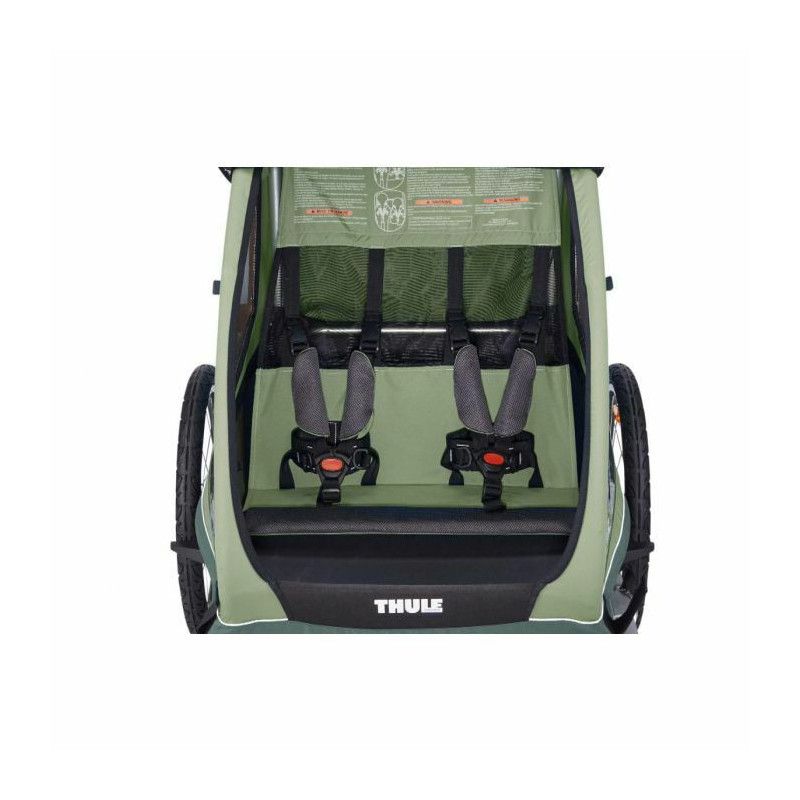 Thule Coaster XT bike trailer - Green