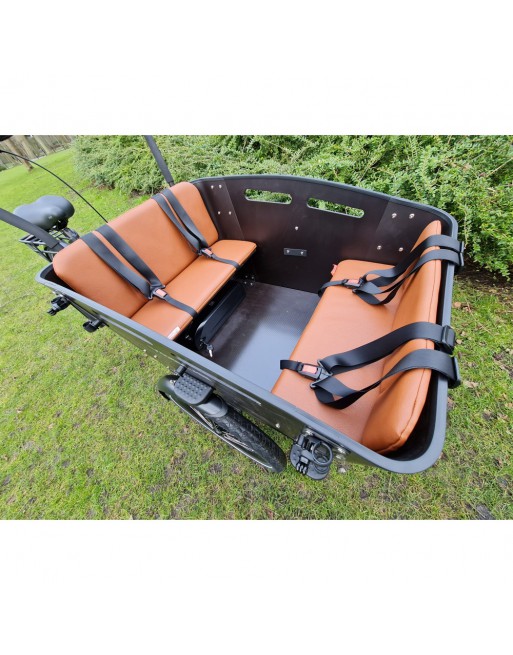 Ensemble de coussins pour vélo cargo Superior 3