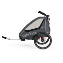 Qeridoo QUPA 2 kinderfahrradanhänger