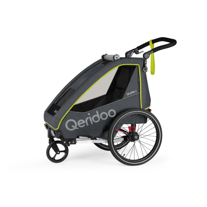 Qeridoo QUPA 2 kinderfahrradanhänger