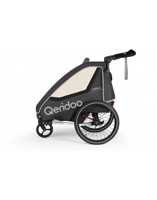 Qeridoo QUPA 2 kinderfahrradanhänger