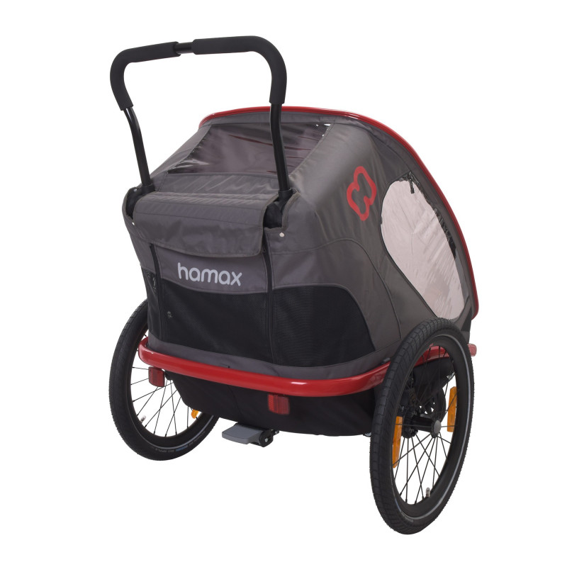 Hamax Outback 2 bicycle trailer with suspension