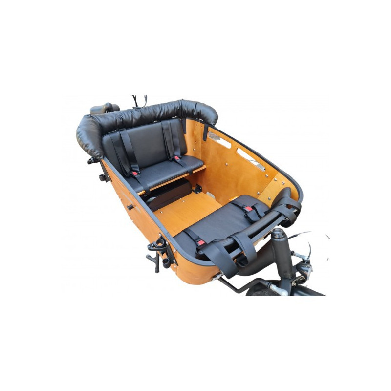 Cargo bike pillow for all two-wheel cargo bikes