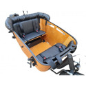 Cargo bike pillow for all two-wheel cargo bikes