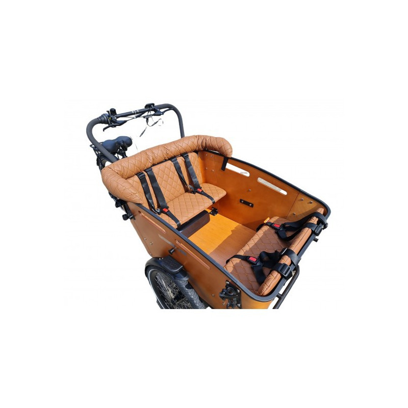 Oreiller de vélo cargo pour tous les vélos cargo trois roues