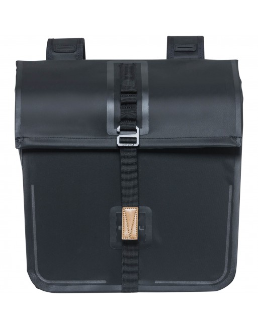 Cargo bike bicycle bag double Urban dry black 50L