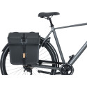 Sacoche vélo cargo double Urban dry noir 50L