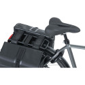 Lastenrad Fahrradtasche doppelt Urban dry schwarz 50L