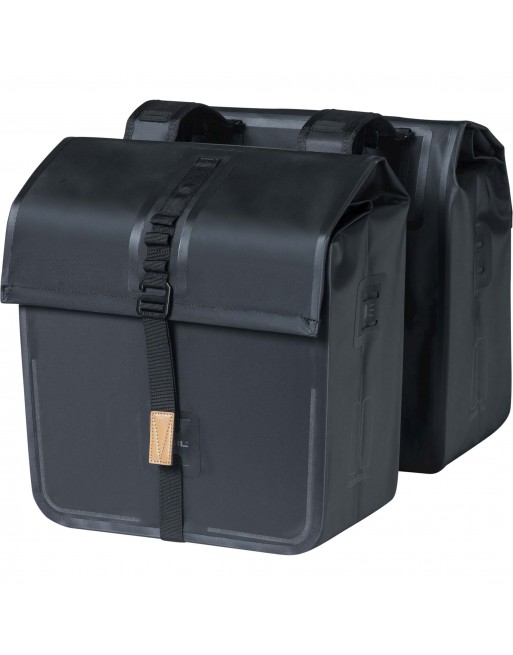 Cargo bike bicycle bag double Urban dry black 50L