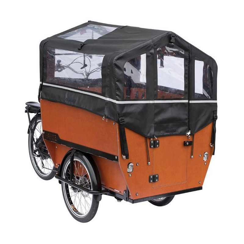 Babboe Max Regenzelt schwarz