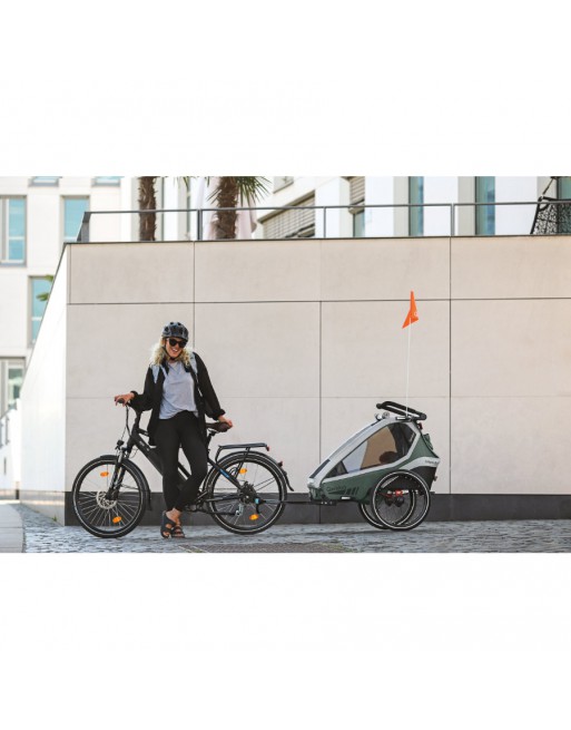 Qeridoo KidGoo 1 remorque vélo