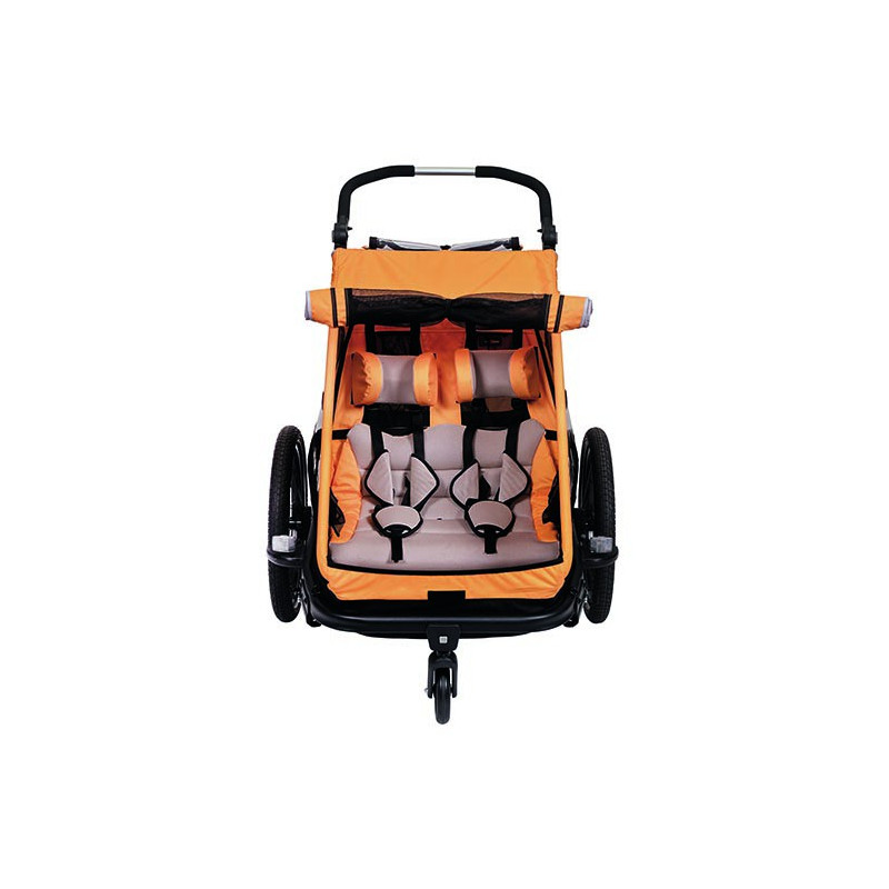 Remorque vélo XLC DuoS BS-C10 Orange