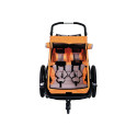 Bicycle trailer XLC DuoS BS-C10 Orange