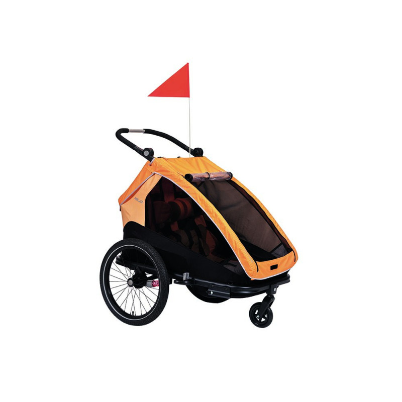Remorque vélo XLC DuoS BS-C10 Orange