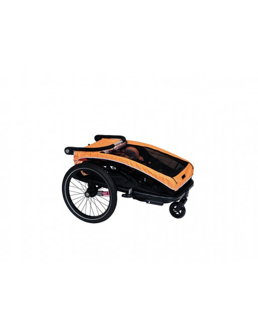 Remorque vélo XLC DuoS BS-C10 Orange