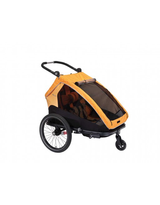 Remorque vélo XLC DuoS BS-C10 Orange