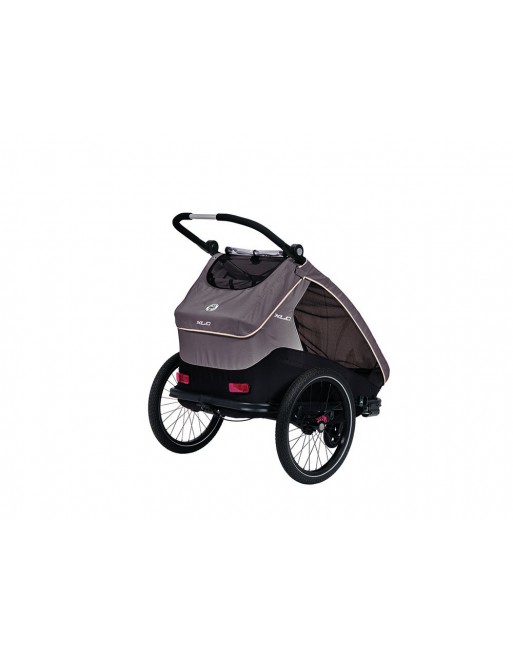 Bicycle trailer XLC DuoS BS-C10 Gray