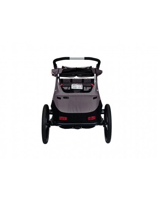 Bicycle trailer XLC DuoS BS-C10 Gray