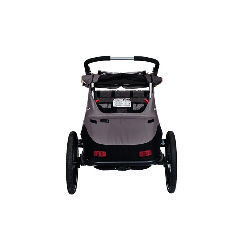 Bicycle trailer XLC DuoS BS-C10 Gray