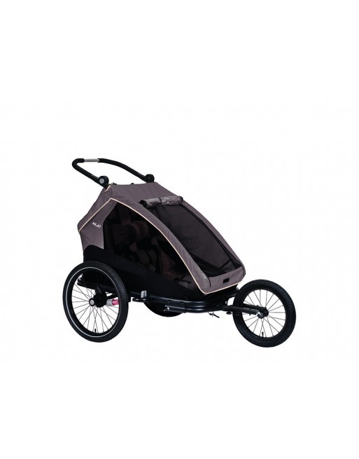 Remorque vélo XLC DuoS BS-C10 Gris