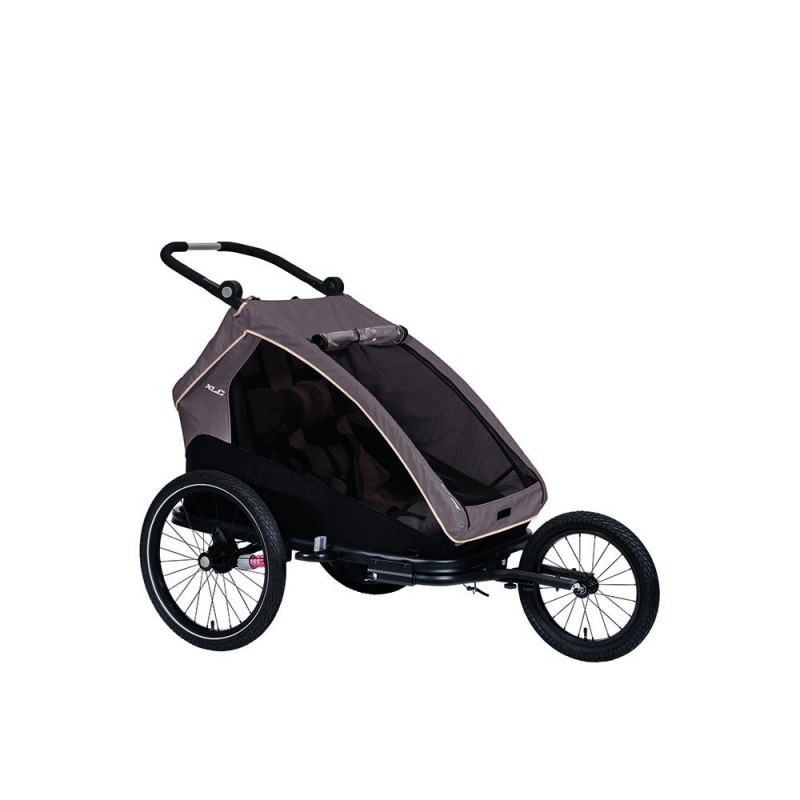 Remorque vélo XLC DuoS BS-C10 Gris