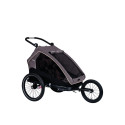Fahrradanhänger XLC DuoS BS-C10 Grau