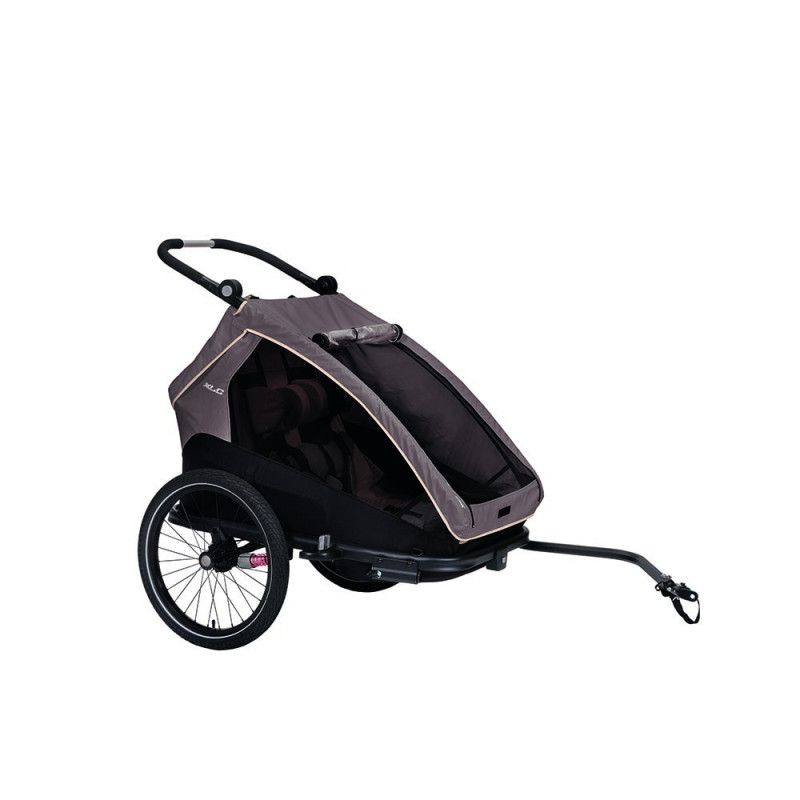 Bicycle trailer XLC DuoS BS-C10 Gray