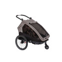 Remorque vélo XLC DuoS BS-C10 Gris