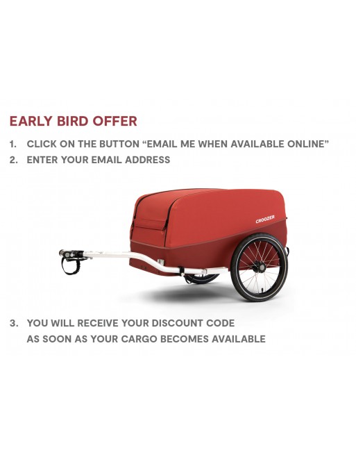 Croozer cargo Pakko remorque vélo cargo