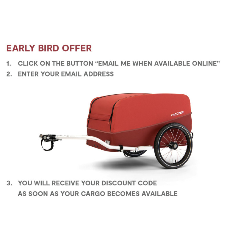Croozer Cargo bike trailer Pakko