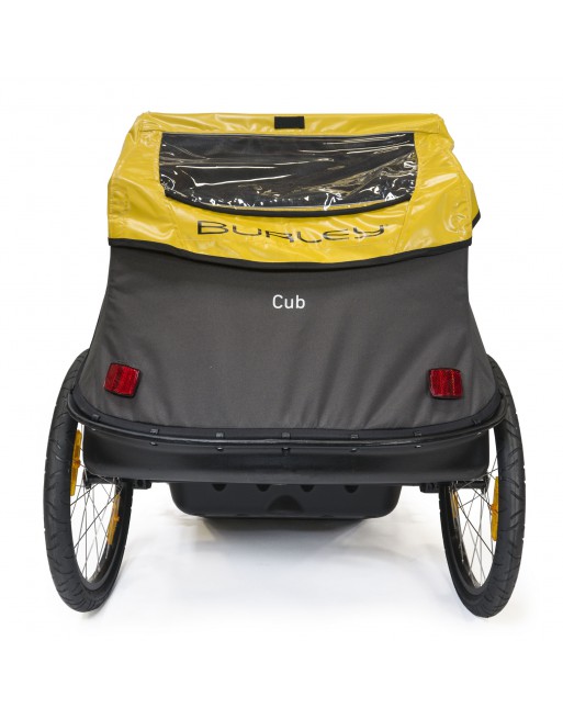 Burley Fahrradanhänger Rental Cub Gelb