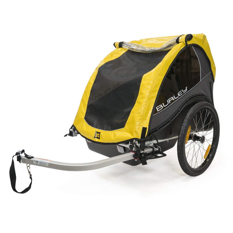 Remorque de vélo Rental Burley Cub Jaune