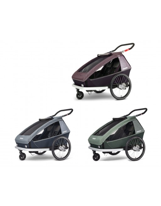 Croozer kid Vaaya 2 remorque vélo enfants