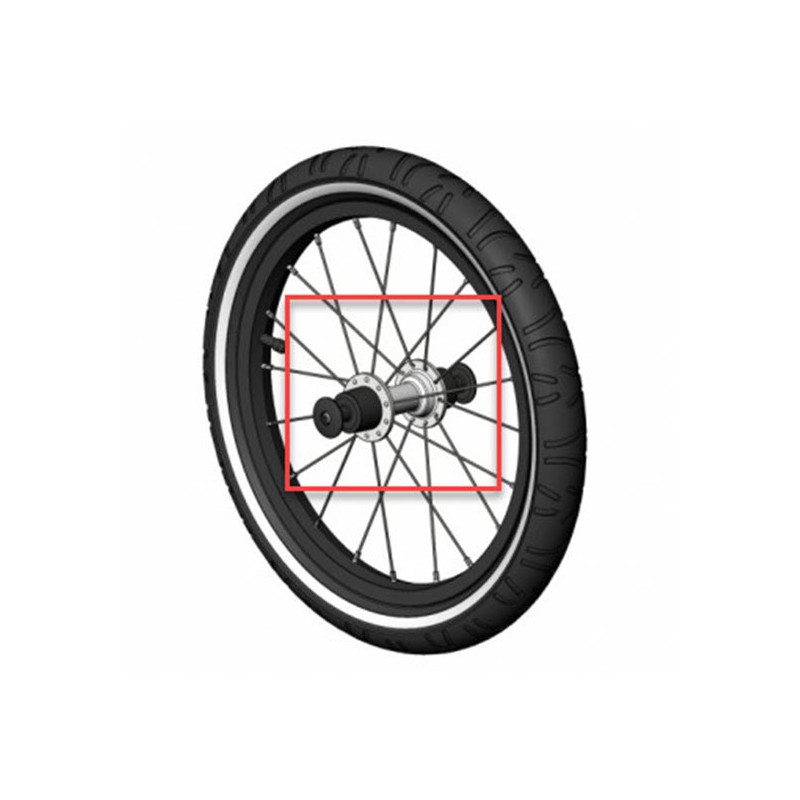 Croozer Joggerrad Radmontagesatz